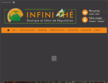 Tablet Screenshot of infini-the.com